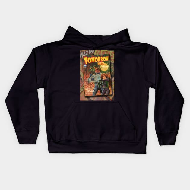 Tomorrow Tales Kids Hoodie by Commander Tomorrow 